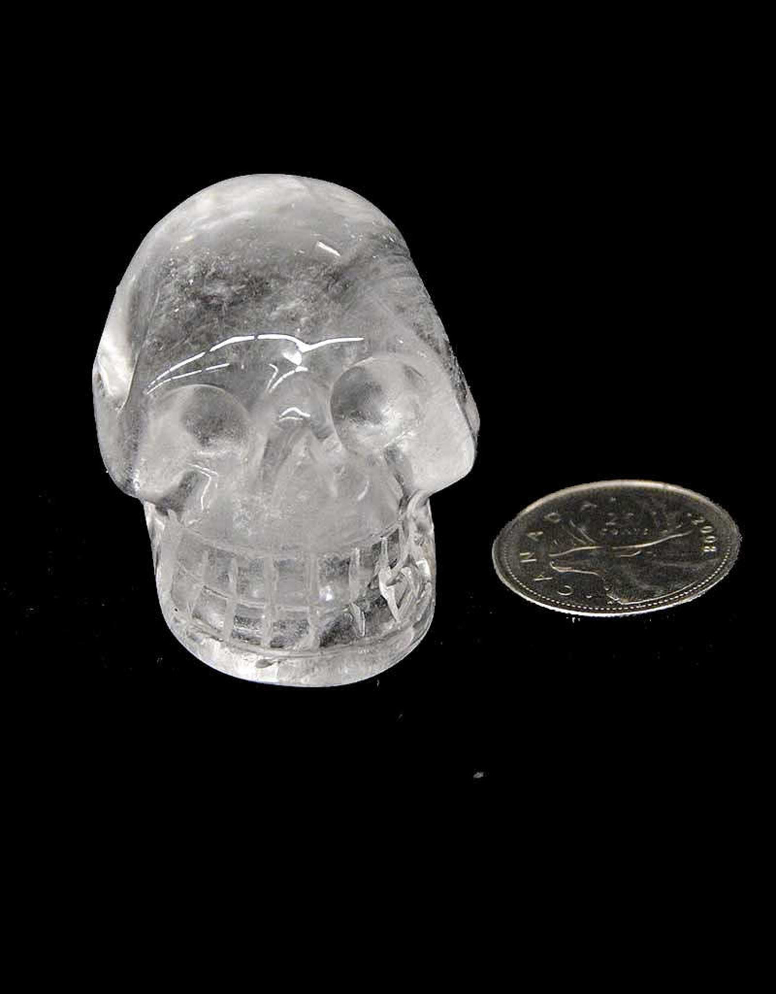 Clear Quartz Skull 2in - $49