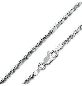 Chain Rope 40  - 16 "  Sterling Silver