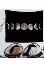 Moon Phases Tapesty Banner 58" x 50"