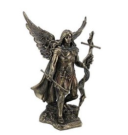 Archangel St. Gabriel with Cross /Trumpet Statue