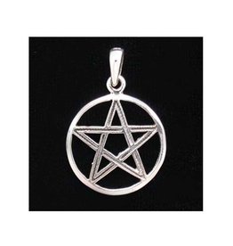 Charm Pentacle Pendant Sterling Silver