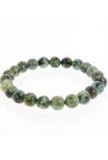 African Turquoise Bracelet 8mm