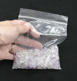 Crushed Crystal Chips - Amethyst 100 gram
