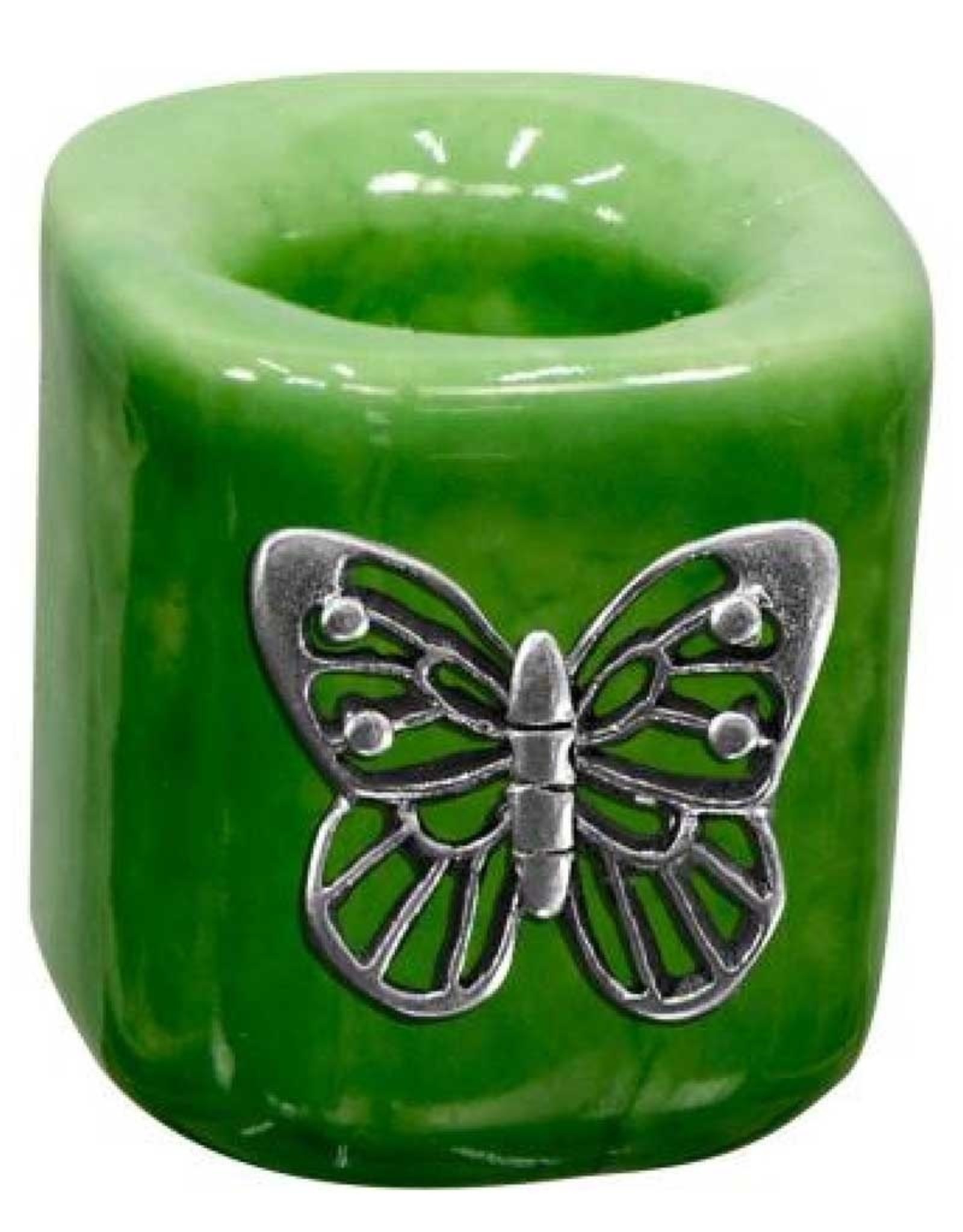 Mini Candle Holder Butterfly - 1.25" x 1"