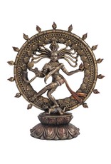 Pacific Trading Shiva Nataraja Statue 8" x 3" x 9"