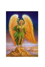 Archangel Raphael 5x7  Laminated Card