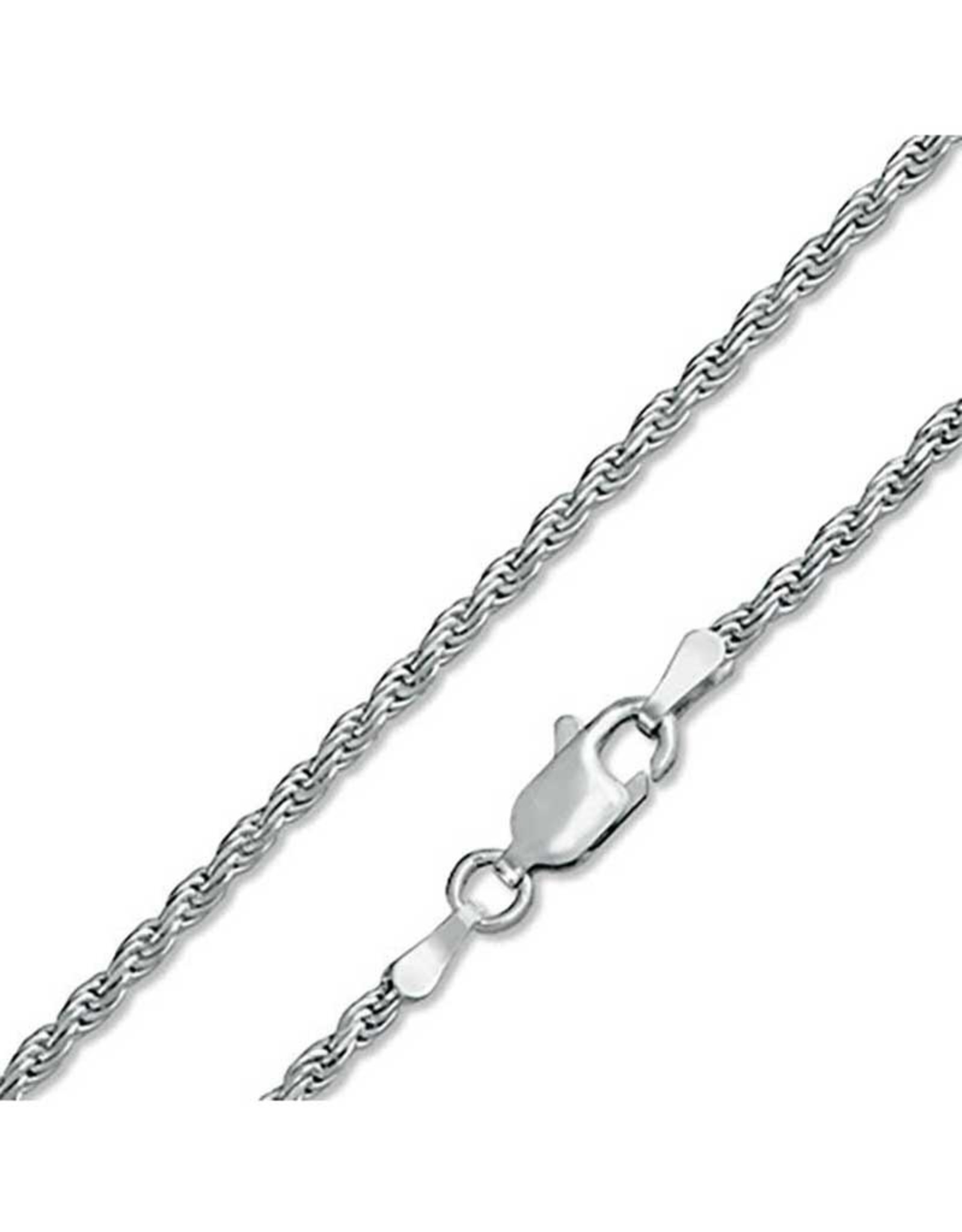 Chain Rope 40  - 20" Sterling Silver