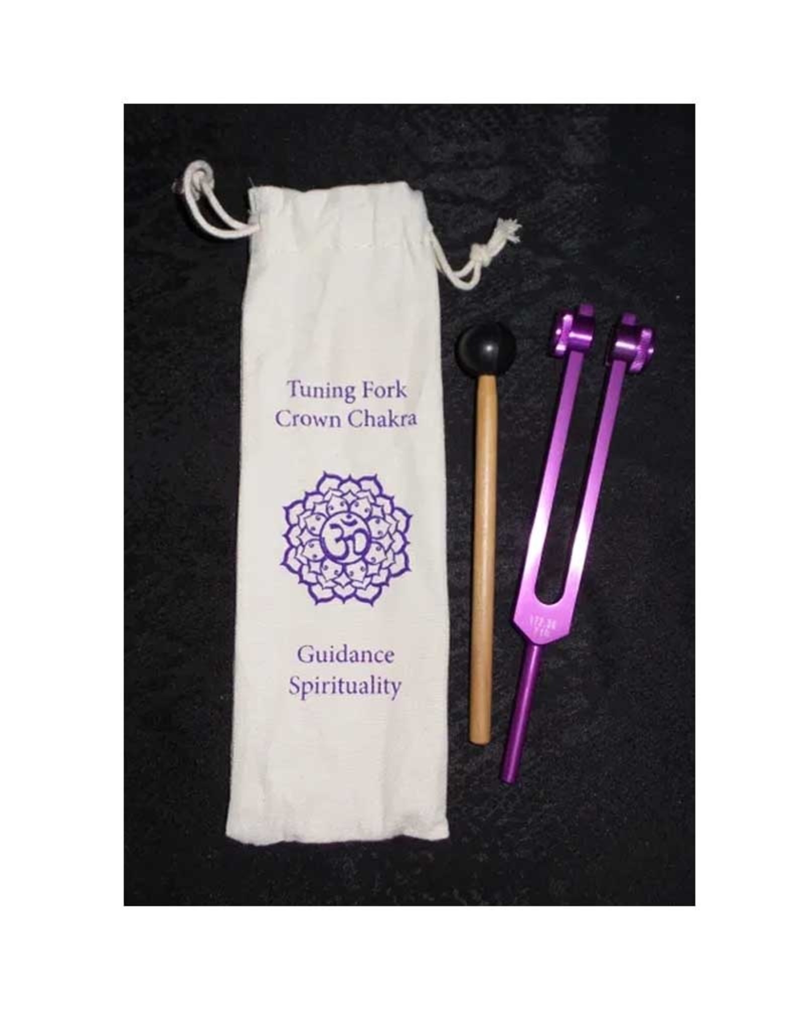 Crown Chakra (Purple)Tuning Fork - 8.5"