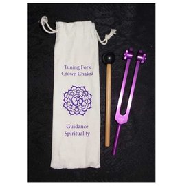 Crown Chakra (Purple)Tuning Fork - 8.5"