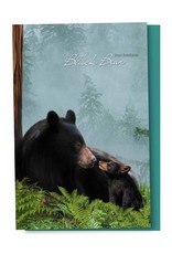 Tree - Free Greetings *CLEARANCE* $10 Black Bear Family  - 12 Notecards