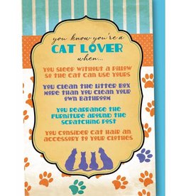 Tree - Free Greetings *CLEARANCE* $10 Cat Lover - 12 Notecards