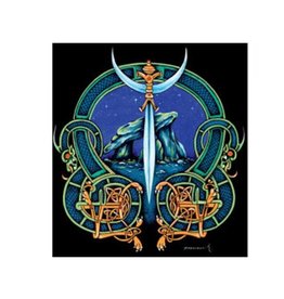 Tree - Free Greetings Celtic Sword - Greeting Card