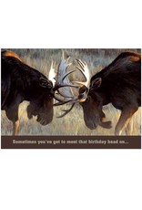 Tree - Free Greetings Head on Birthday - Greeting Card