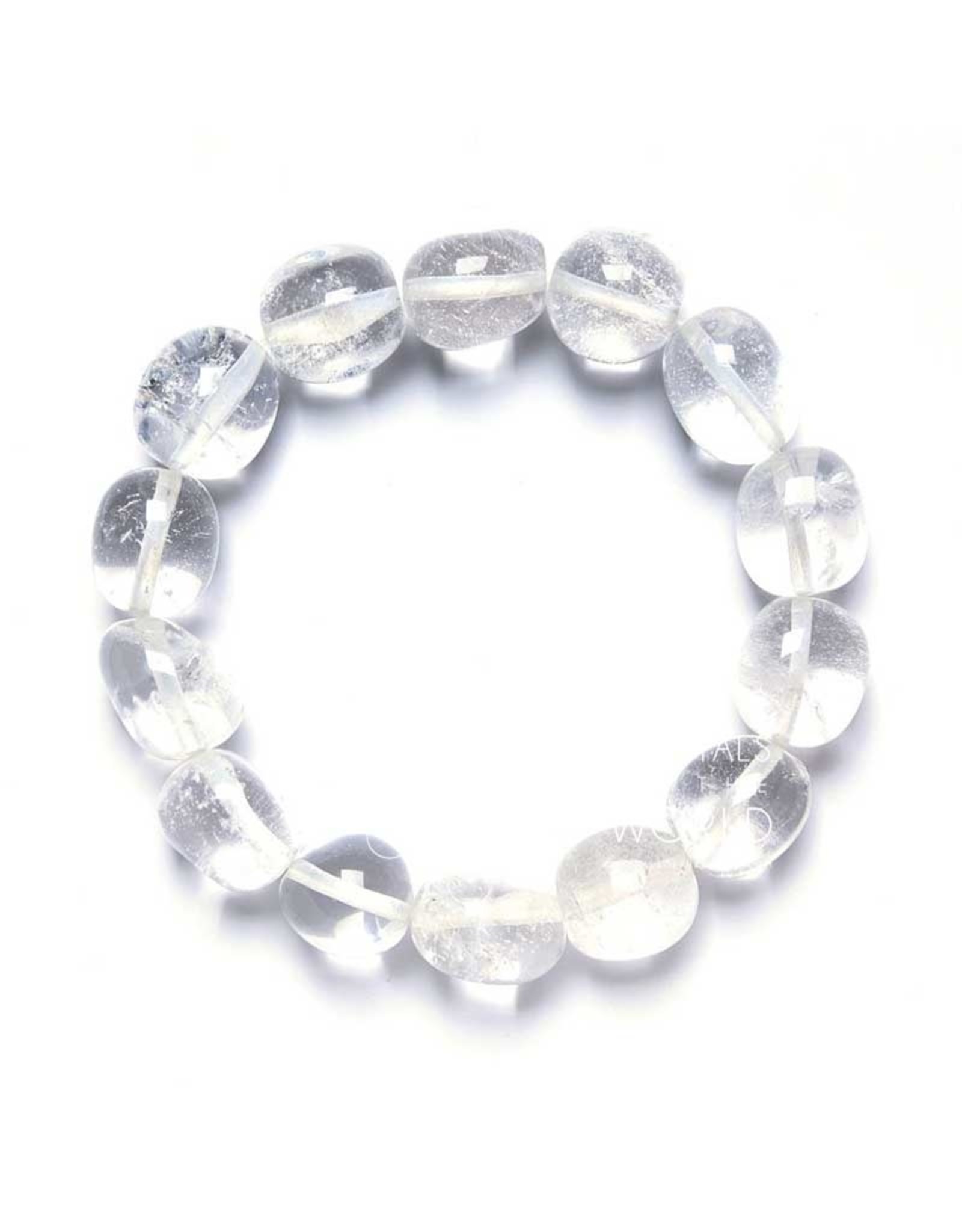 Clear Quartz Nugget Bracelet