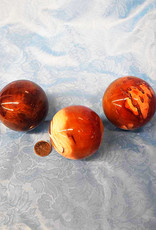 Carnelian Spheres 2.5" $77