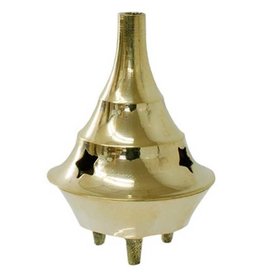 Brass Cone Incense Burner 2.25"