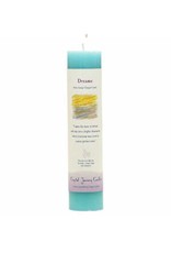 Crystal Journey Candles Herbal Magic Pillar Candle 7" - Dreams