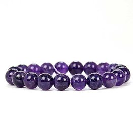 Amethyst 8MM Bracelet