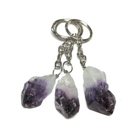 Mineral Keychains - Amethyst Point