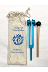 Throat Chakra (Blue) Tuning Fork - 8.5"