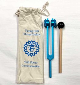 Throat Chakra (Blue) Tuning Fork - 8.5"