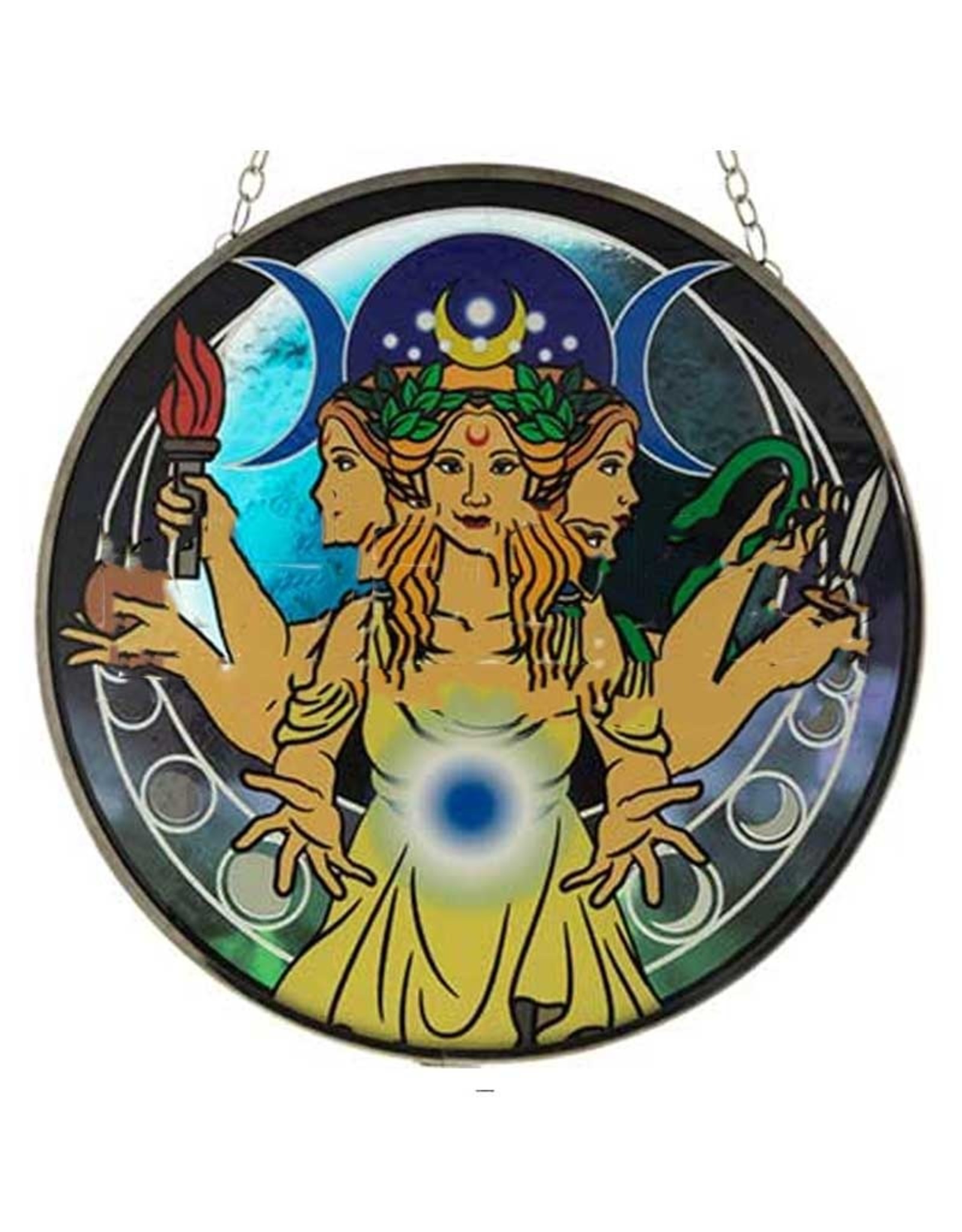 Triple Goddess 6" Suncatcher
