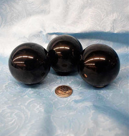 Black Obsidian Spheres 2.25"