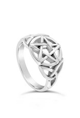 Celtic Circled Pentacle Ring Size 7