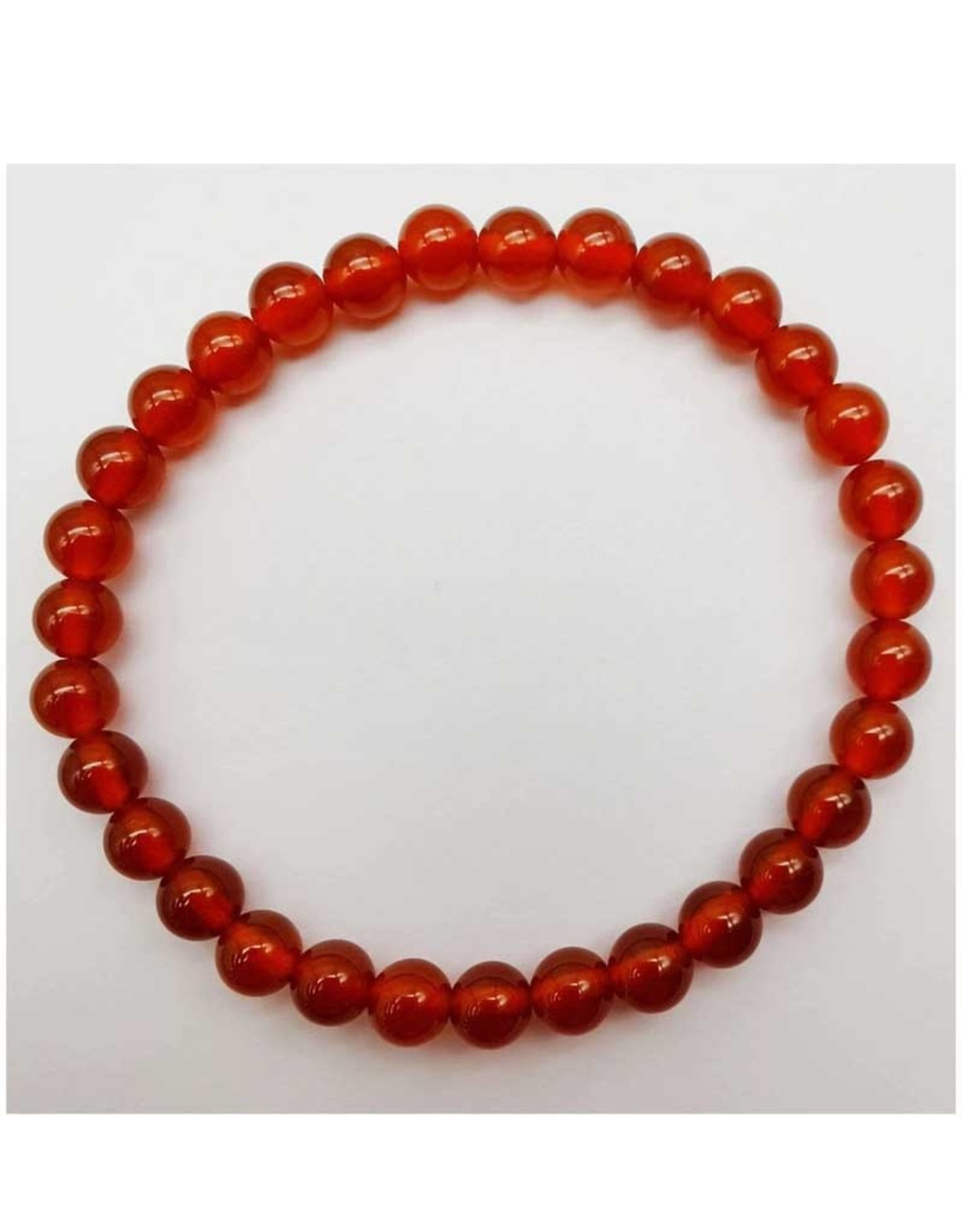 Carnelian Bracelet 6mm