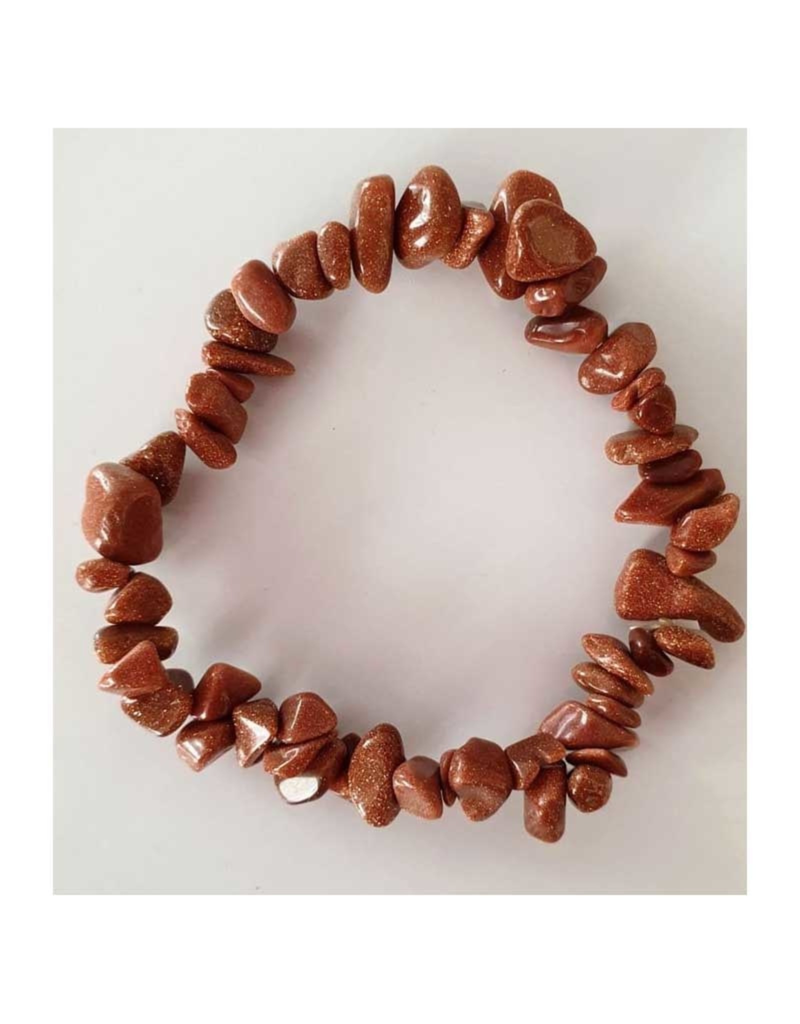 Goldstone - Chip Bracelet