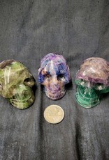 Fluorite Skull 2.5"