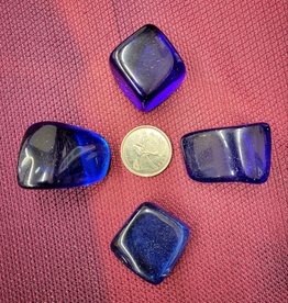 Cobalt Blue Obsidian Tumbled