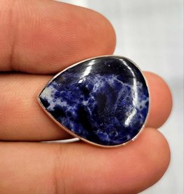 Sodalite Ring A - Size 7 Sterling Silver