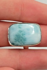 Larimar Ring C - Size 6 Sterling Silver