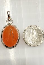 Carnelian G Sterling Silver Pendant