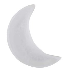 Selenite Moon Charging Plate 3.5"