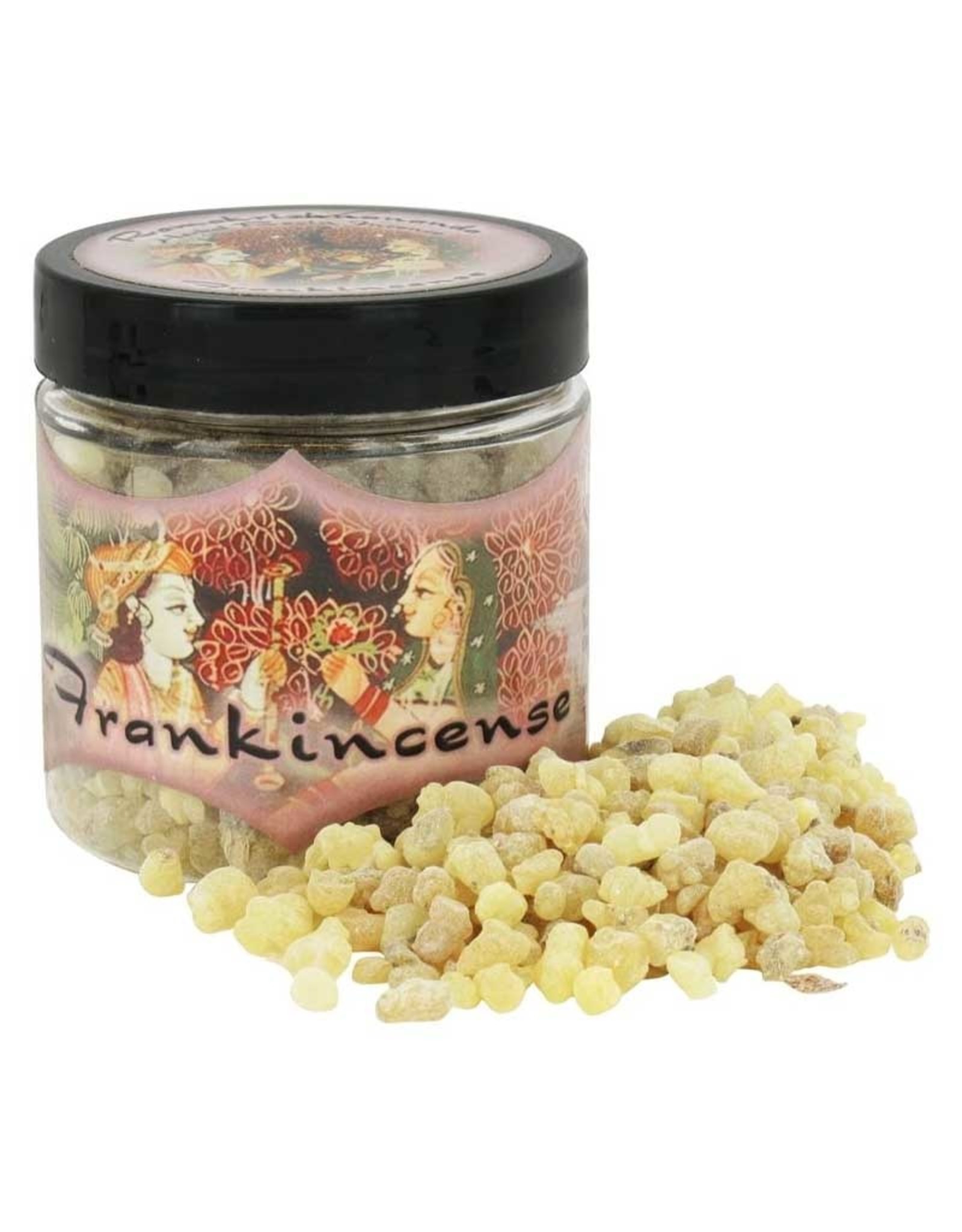 Resin Herbal Incense Jar Frankincense