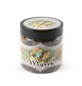 Resin Herbal Incense Jar Myrrh