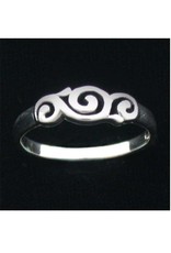 Swirl Ring - Size 5 Sterling Silver