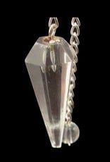 Clear Quartz Point Pendulum