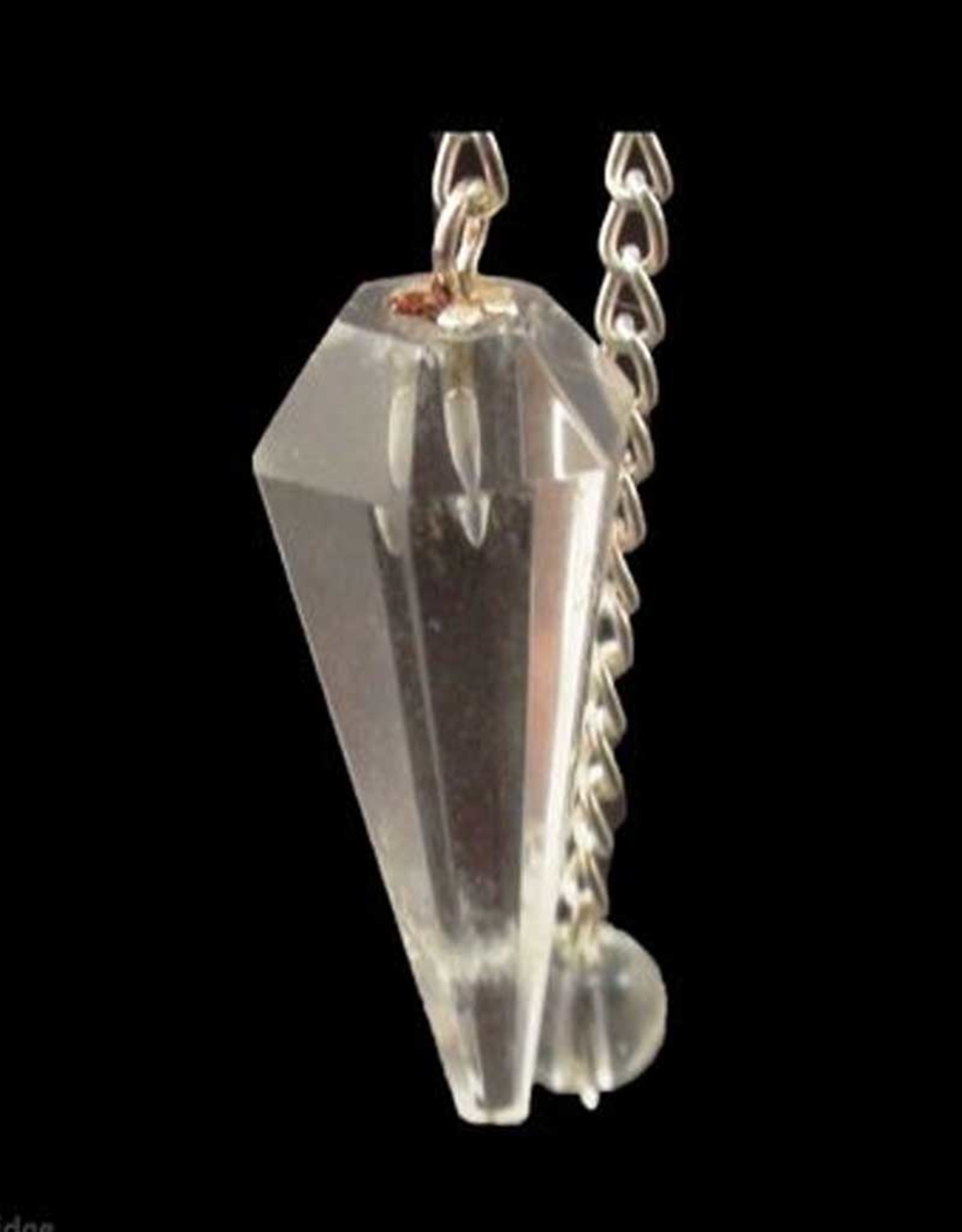 Clear Quartz Point Pendulum