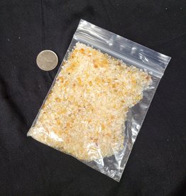 Crushed Crystal Chips - Citrine 100 gram