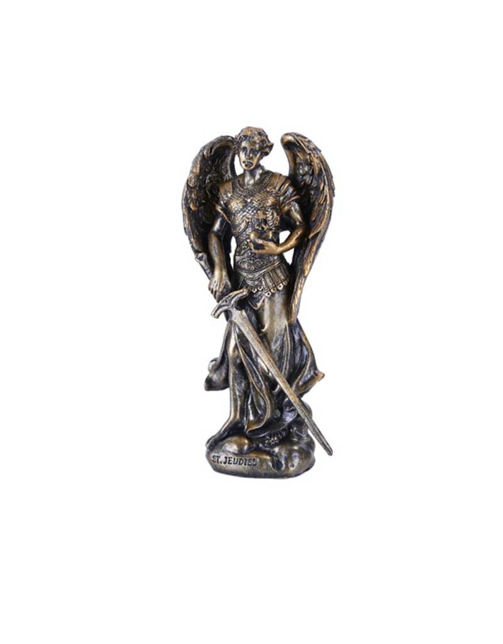 Pacific Trading Archangel Jehudiel Statue 2 1/3" x 1 1/2" x 4 3/4