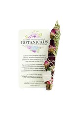 Monague Native Crafts Sacred Smudge Bundle Botanical - Cedar Rose Quartz