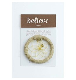 Monague Native Crafts Pocket Dream Catcher - Believe