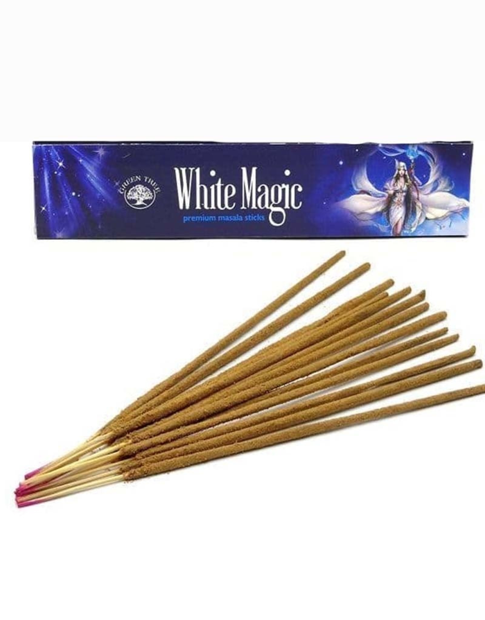 Green Tree White Magic Green Tree Incense Sticks - 15g