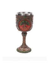 Pacific Trading Tree of Life Celtic Goblet