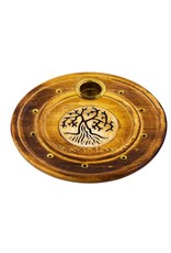 Tree of Life Wood Incense Holder Sticks and Cones