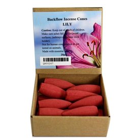 Lily Backflow Incense Cones