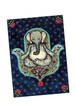 Tree - Free Greetings Meditating Elephant - Greeting  Card